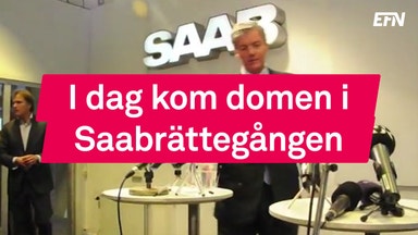 Samtliga frikänns i Saab-målet