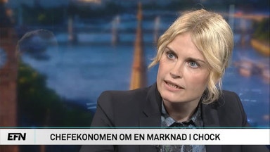 Chefekonomen om en marknad i chock