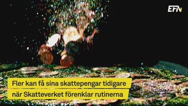 Rekordmånga får skattepengar till påsk