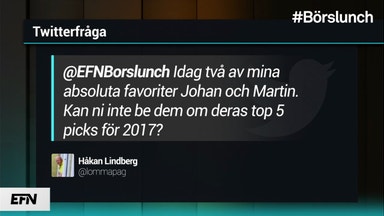 Börslunch svarar på tittarfrågor