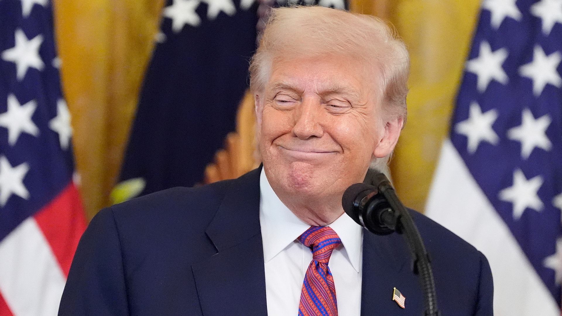 USA:s president Donald Trump ler.