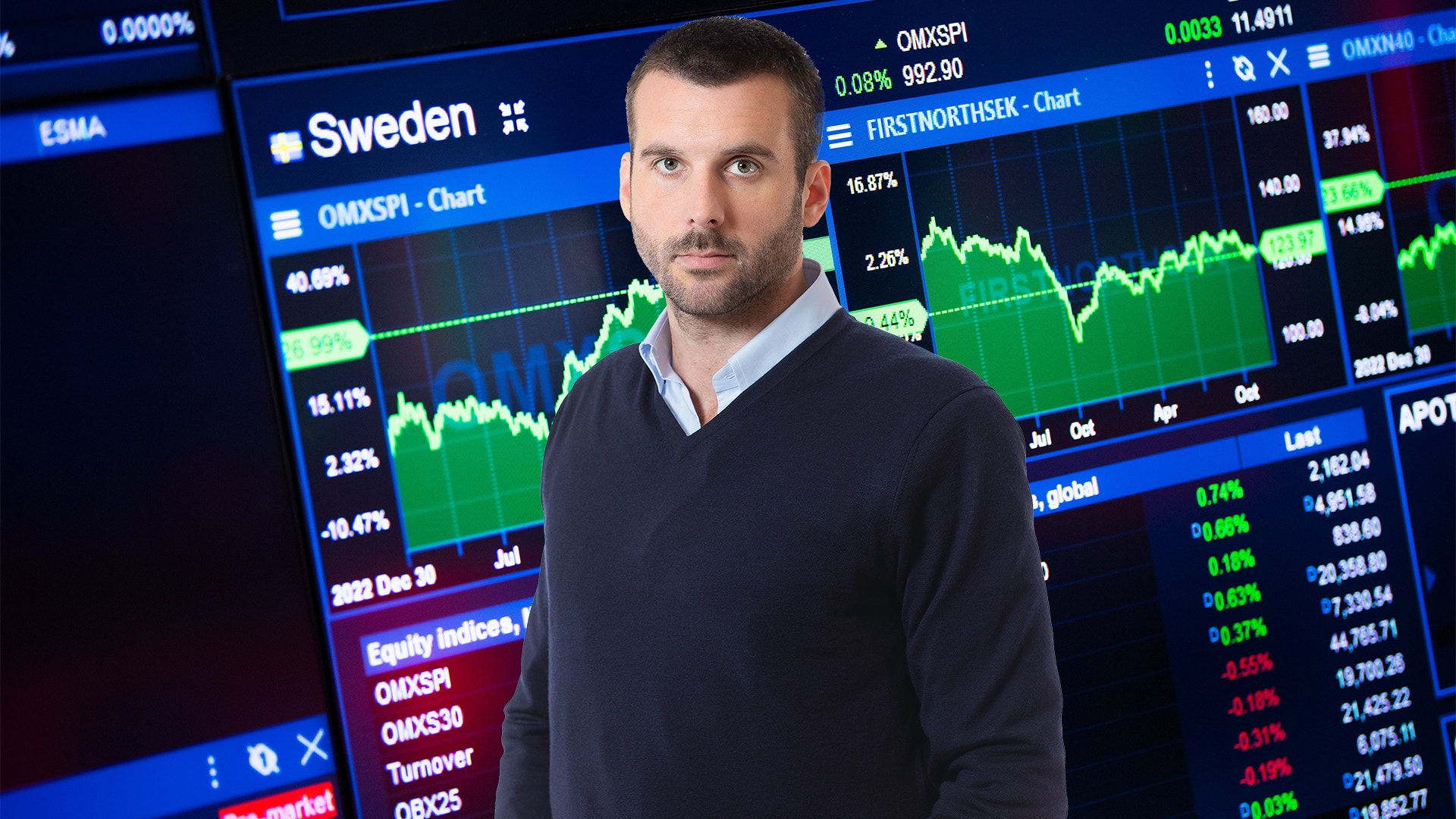 Daniel McPhee efter räntebeskedet.