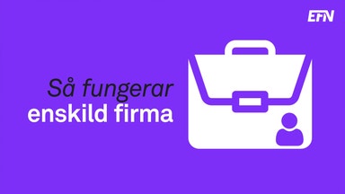 Så fungerar enskild firma