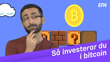 Så investerar du i bitcoin