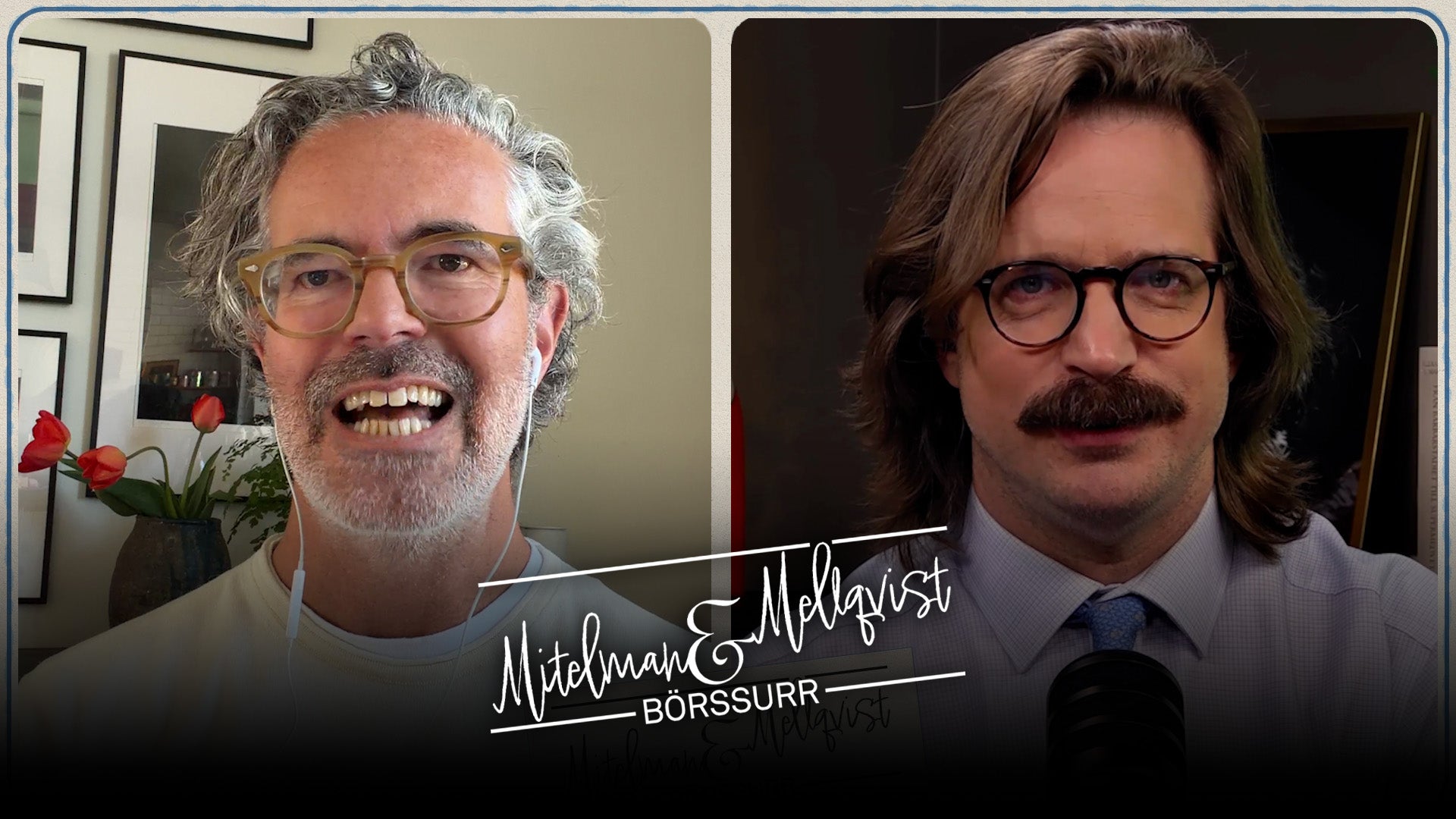 Två porträttfoton av män visade sida vid sida med textöverlagring.