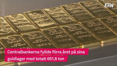 Ökat sug efter guld