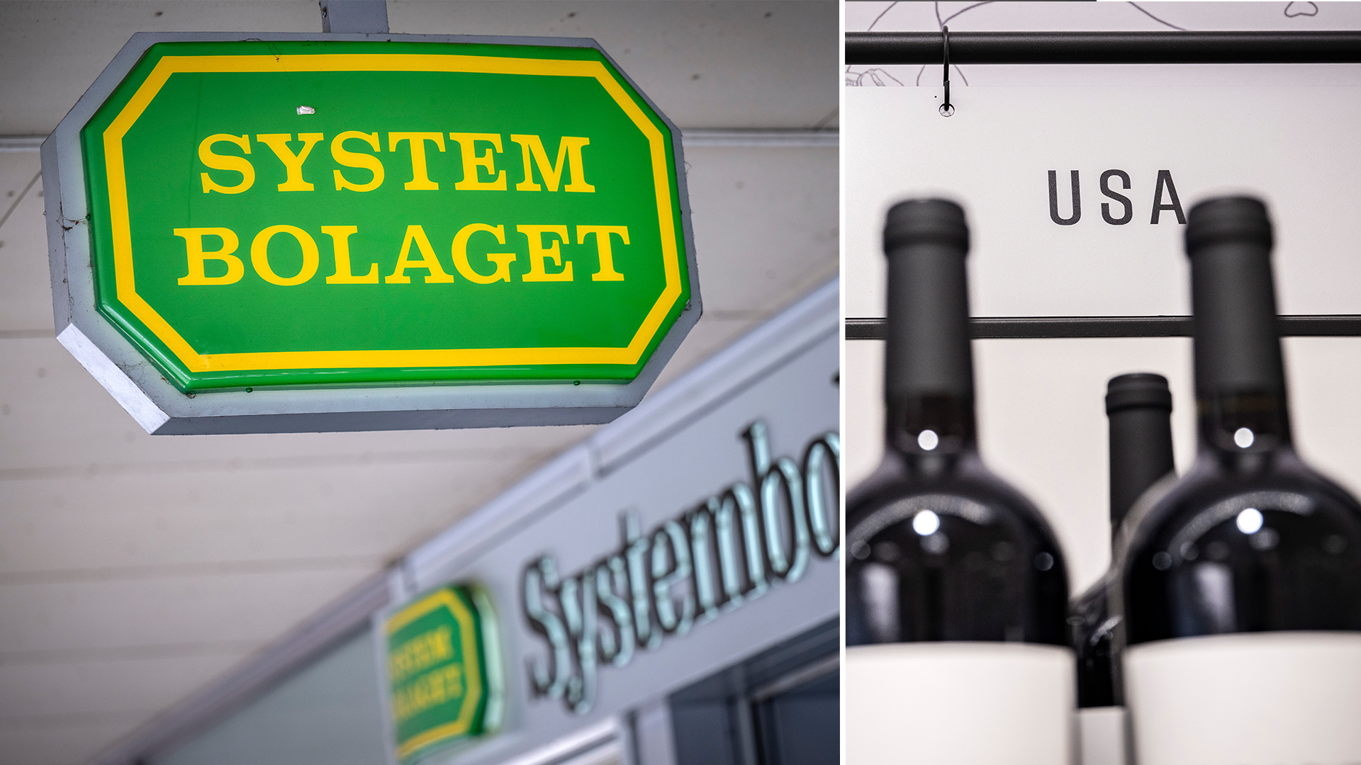 USA-viner tappar på Systembolaget