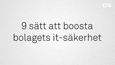 Så stärker du företagets it-skydd