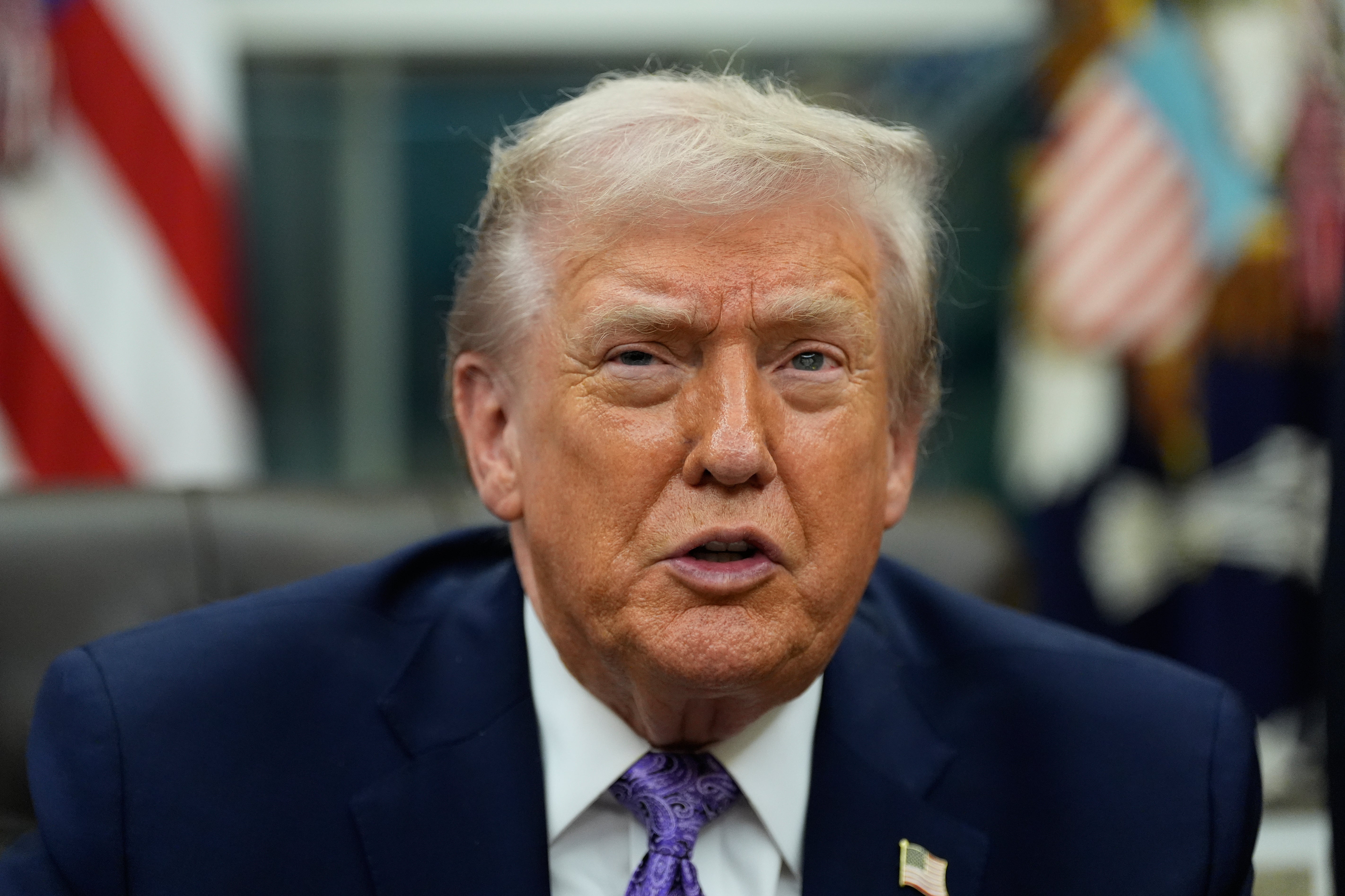 USA:s president Donald Trump.