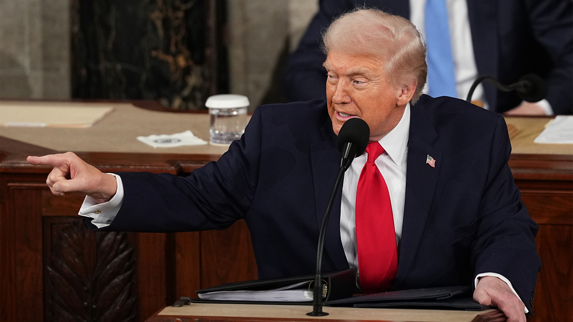 Donald Trump höll sitt tal inför kongressen, "State of the union", natten till onsdagen svensk tid.