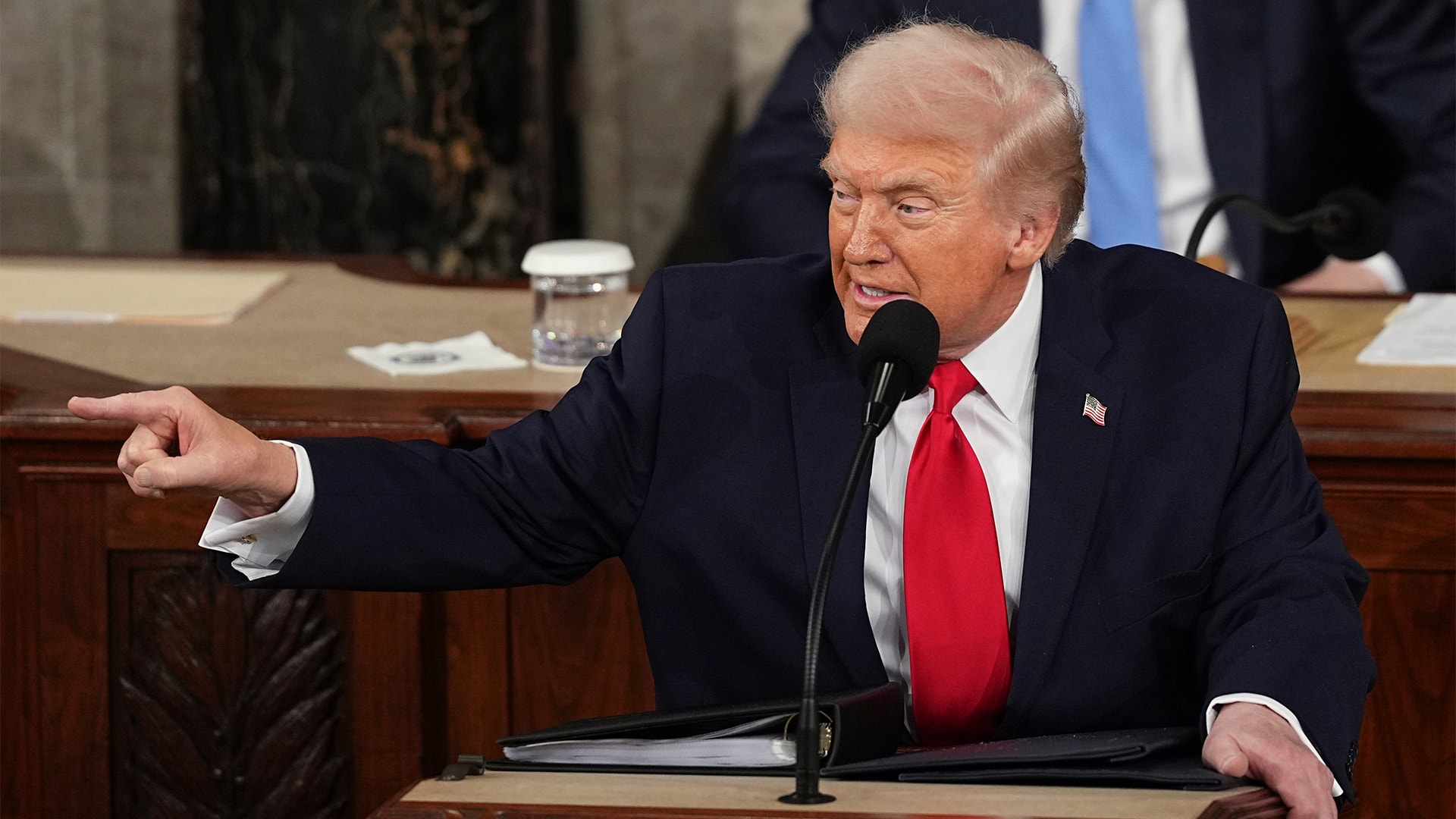 Donald Trump höll sitt tal inför kongressen, "State of the union", natten till onsdagen svensk tid.