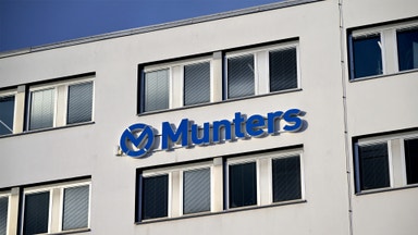 Munters stiger – upp 10 procent på en vecka