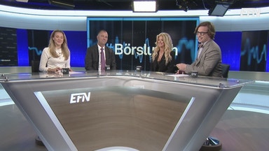 Festlig stämning trots dyster börs