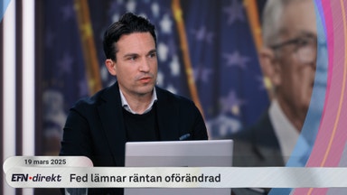 Fed sänker BNP-prognos men lämnar styrräntan oförändrad