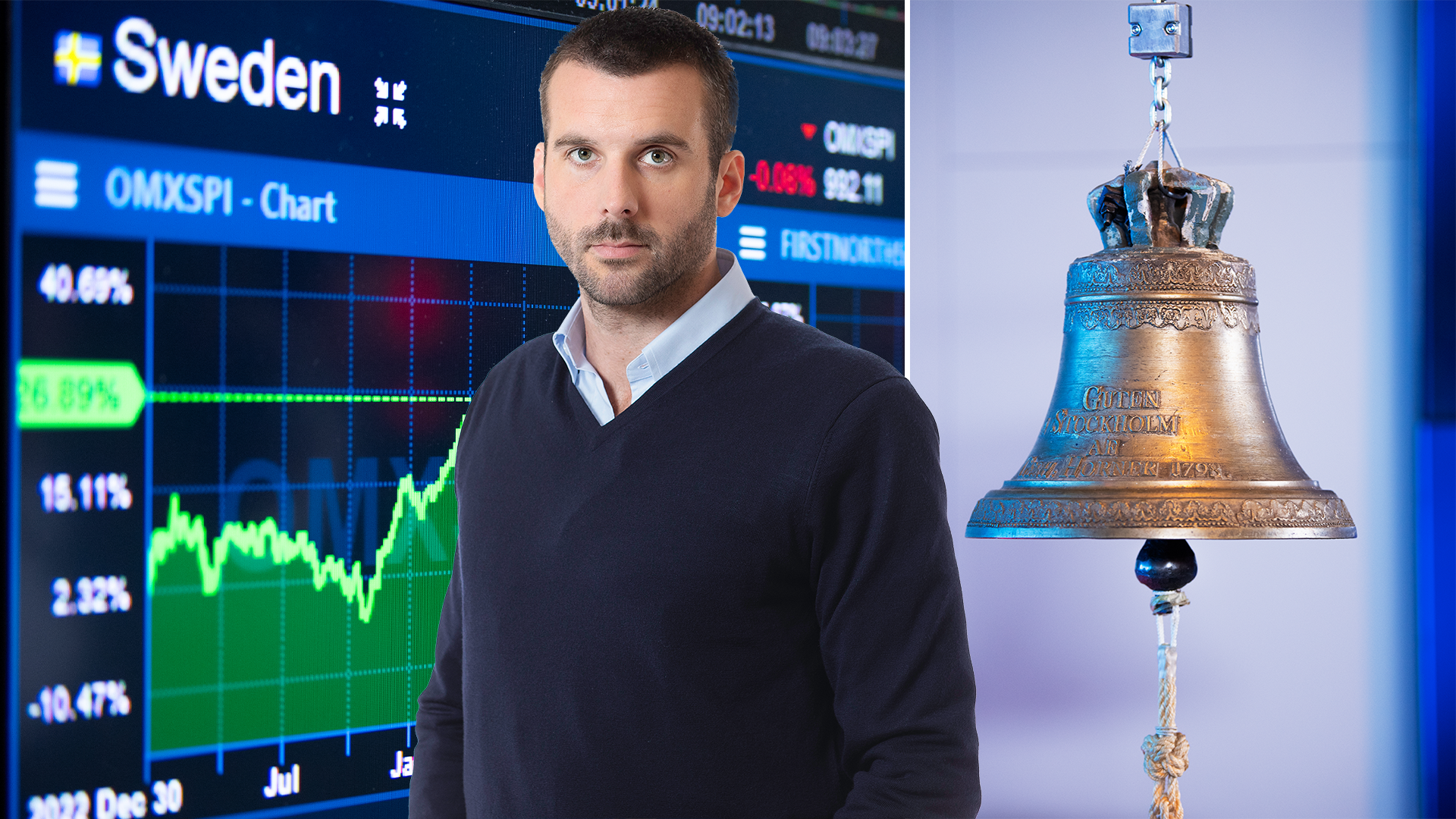 Daniel McPhee om Stockholmsbörsen. 