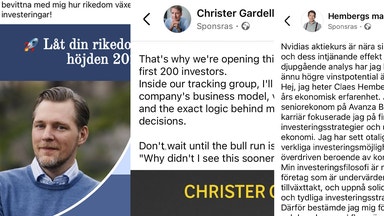 Fejkade finansprofiler lurade tusentals genom pump and dump