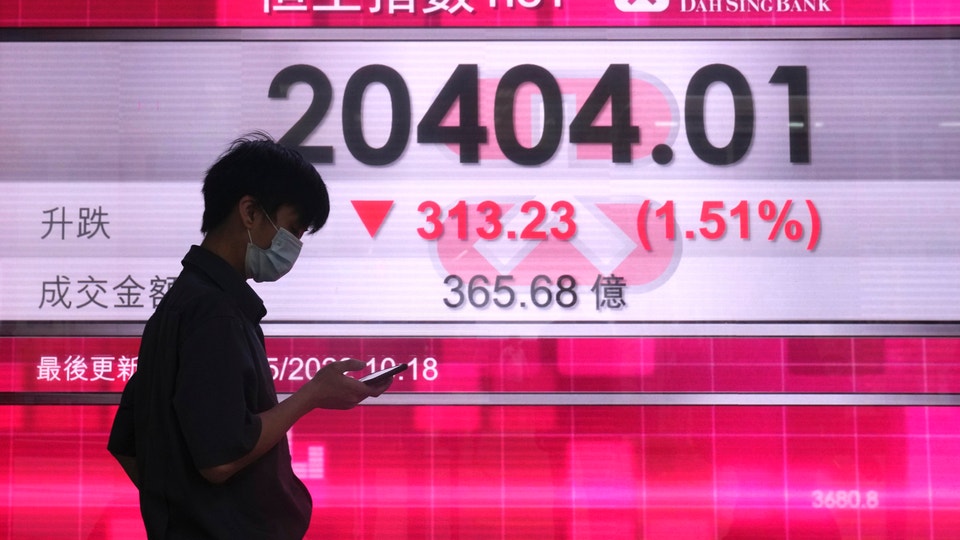 Hongkongbörsen.