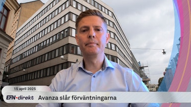 Avanzas vd om det starka första kvartalet
