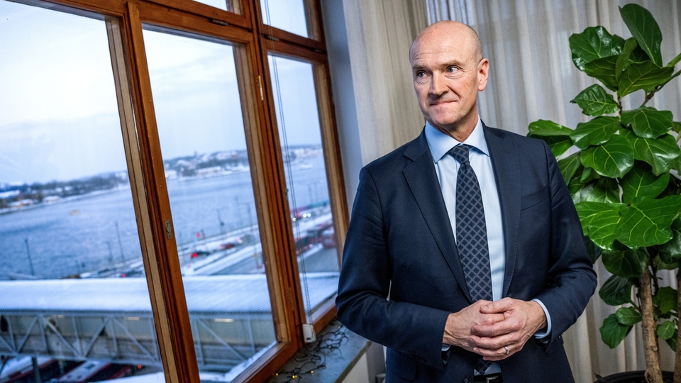 Handelsbankens vd Michael Green.