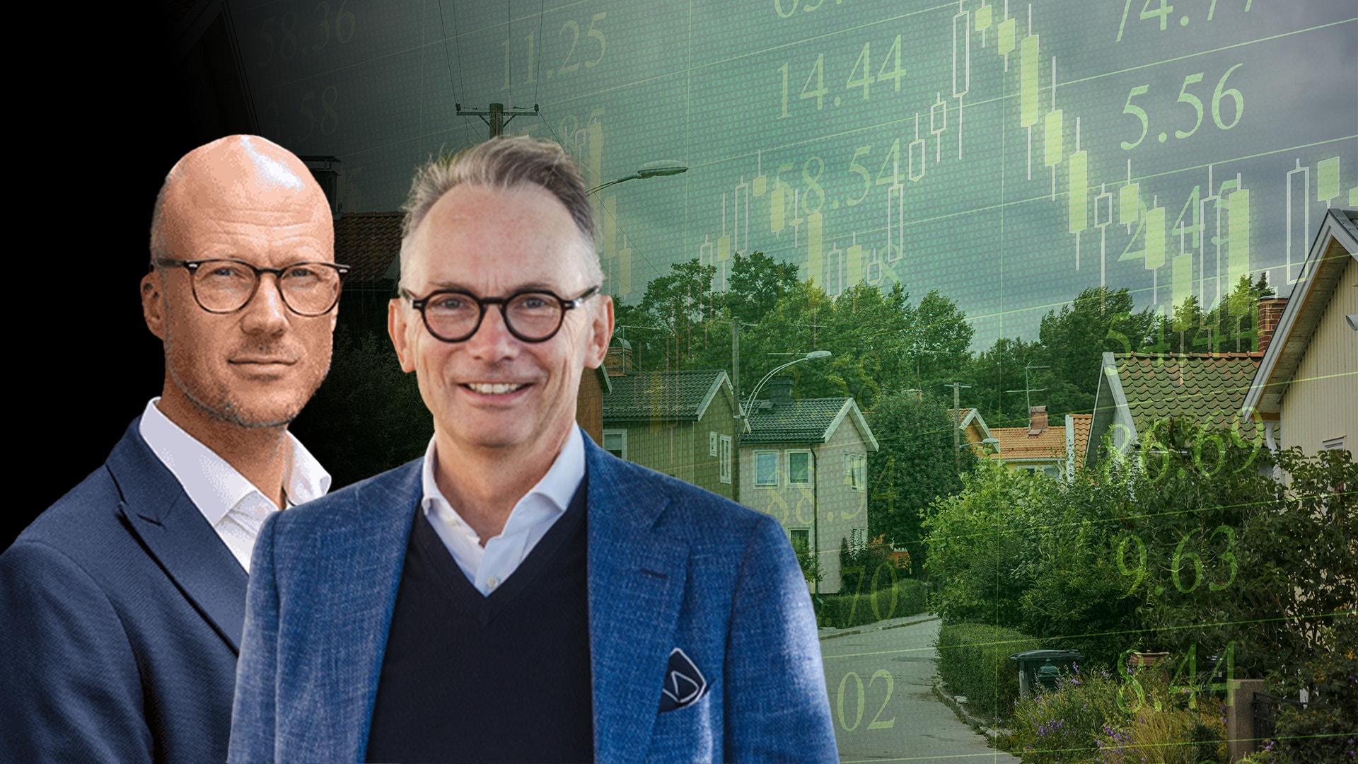 Erik Lundkvist förvaltare på Coeli och Johan Thorén, vd på Strand.