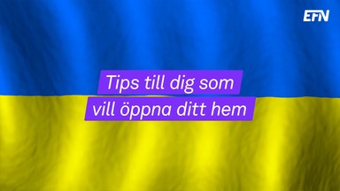 Detta gäller om du öppnar upp ditt hem