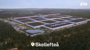 Rekrytering till Northvolt Ett lyfter Skellefteå