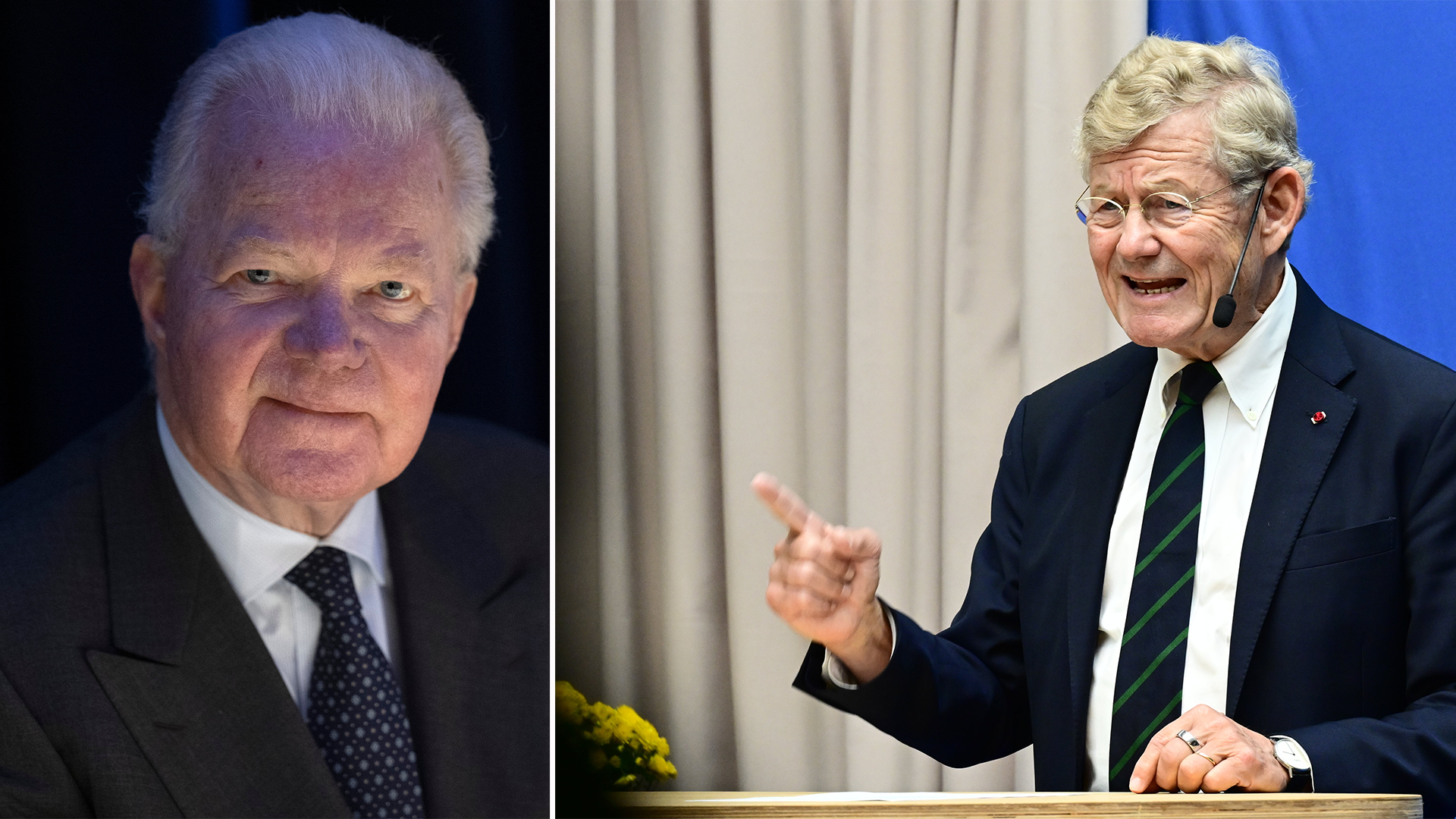 Fredrik Lundberg och Jacob Wallenberg. 