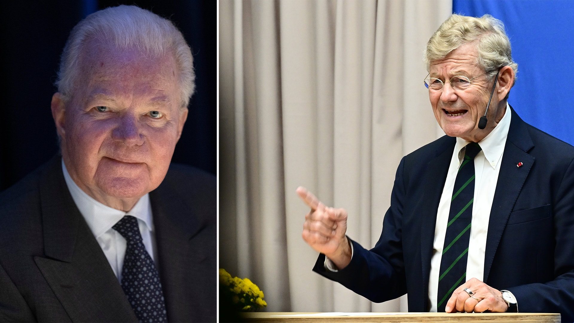 Fredrik Lundberg och Jacob Wallenberg.