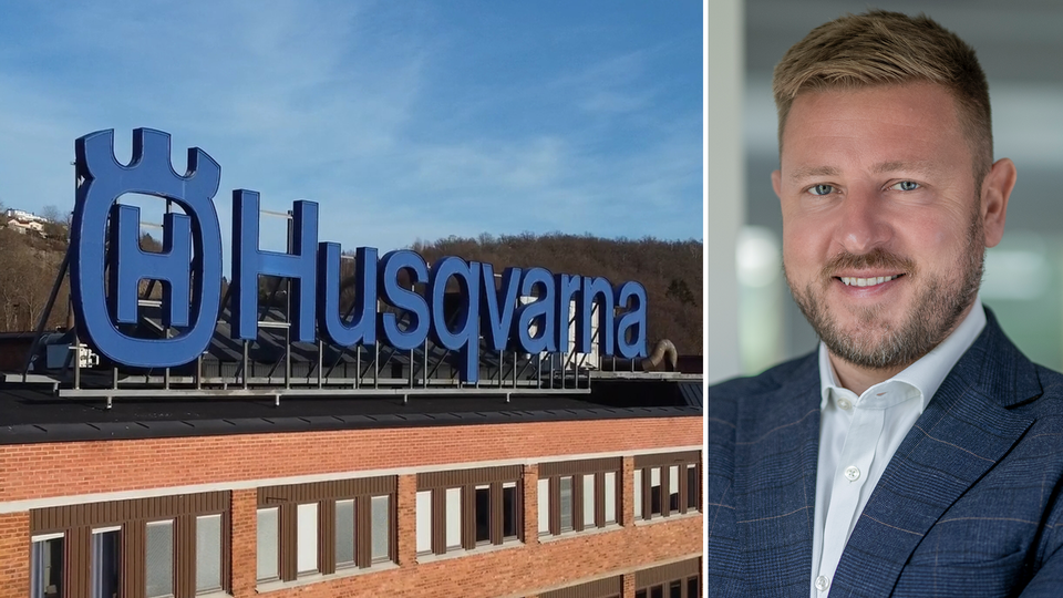 Husqvarnas nye vd Glen Instone.
