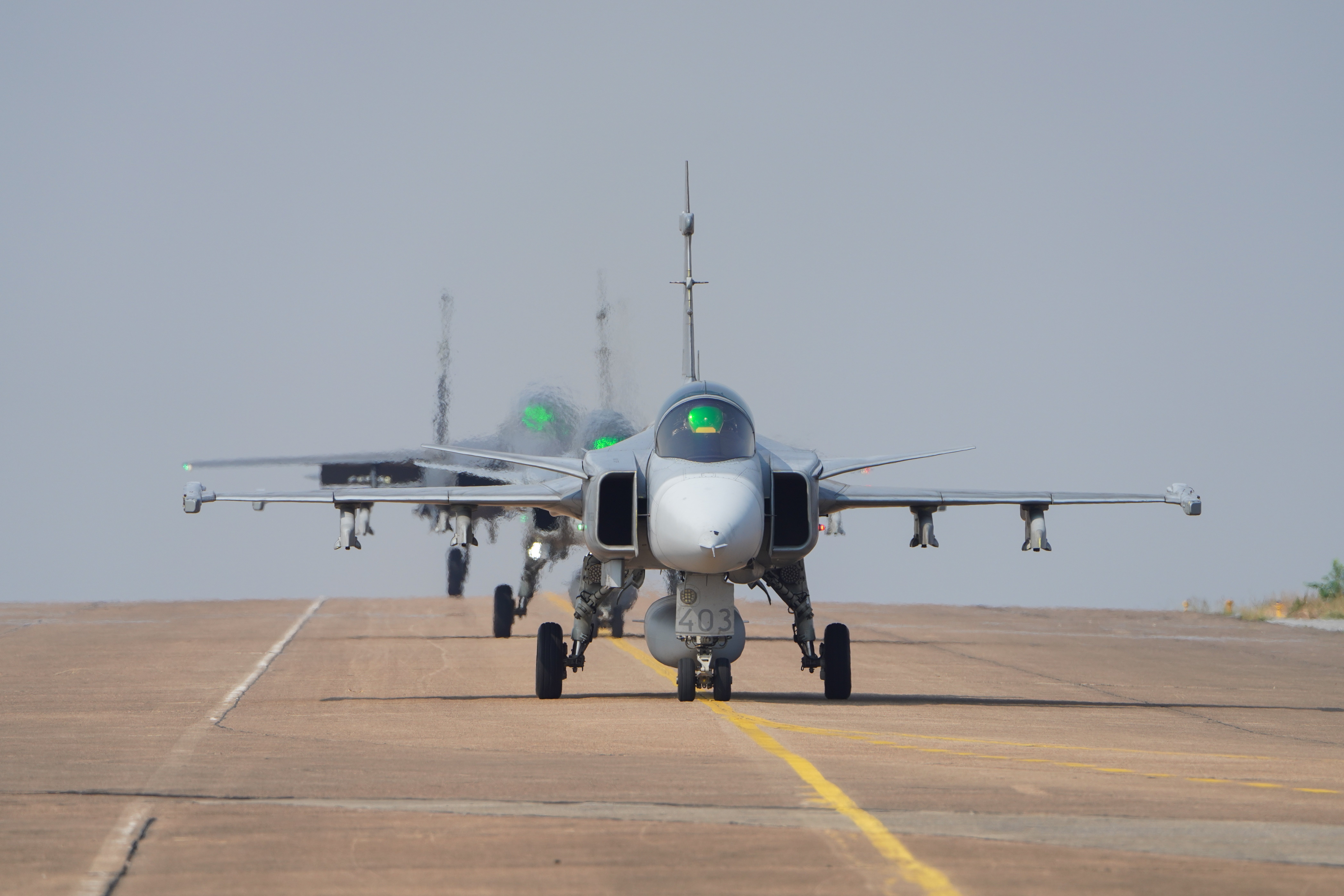 Saabs Jas 39 Gripen.