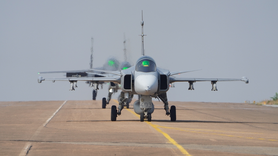 Saabs Jas 39 Gripen.