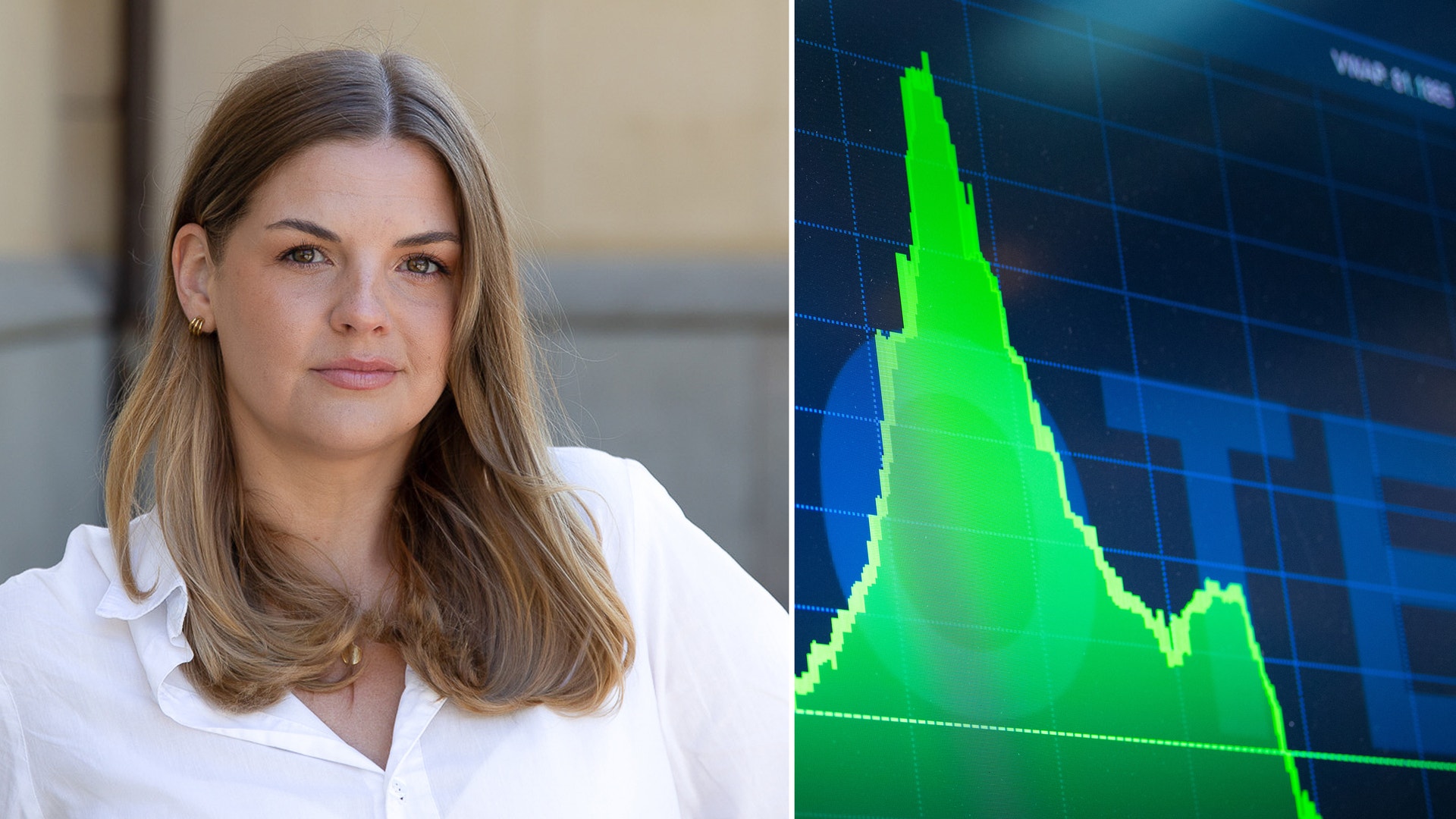 Felicia Schön på Avanza pratar om fondsparande.