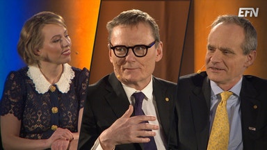 Katrine Kielos intervjuar ekonomipristagarna – som skriver i Sikt #1