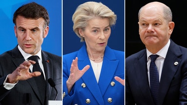 Macron och Scholz i öppet bråk om EU:s försvarspengar