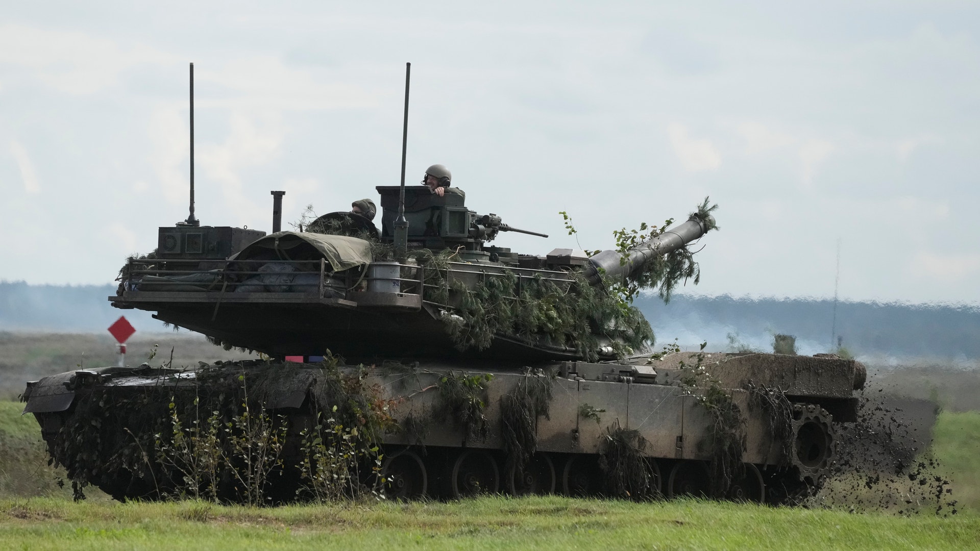 Nato-övning i Polen.