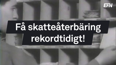 Dags att tänka på skatteåterbäringen