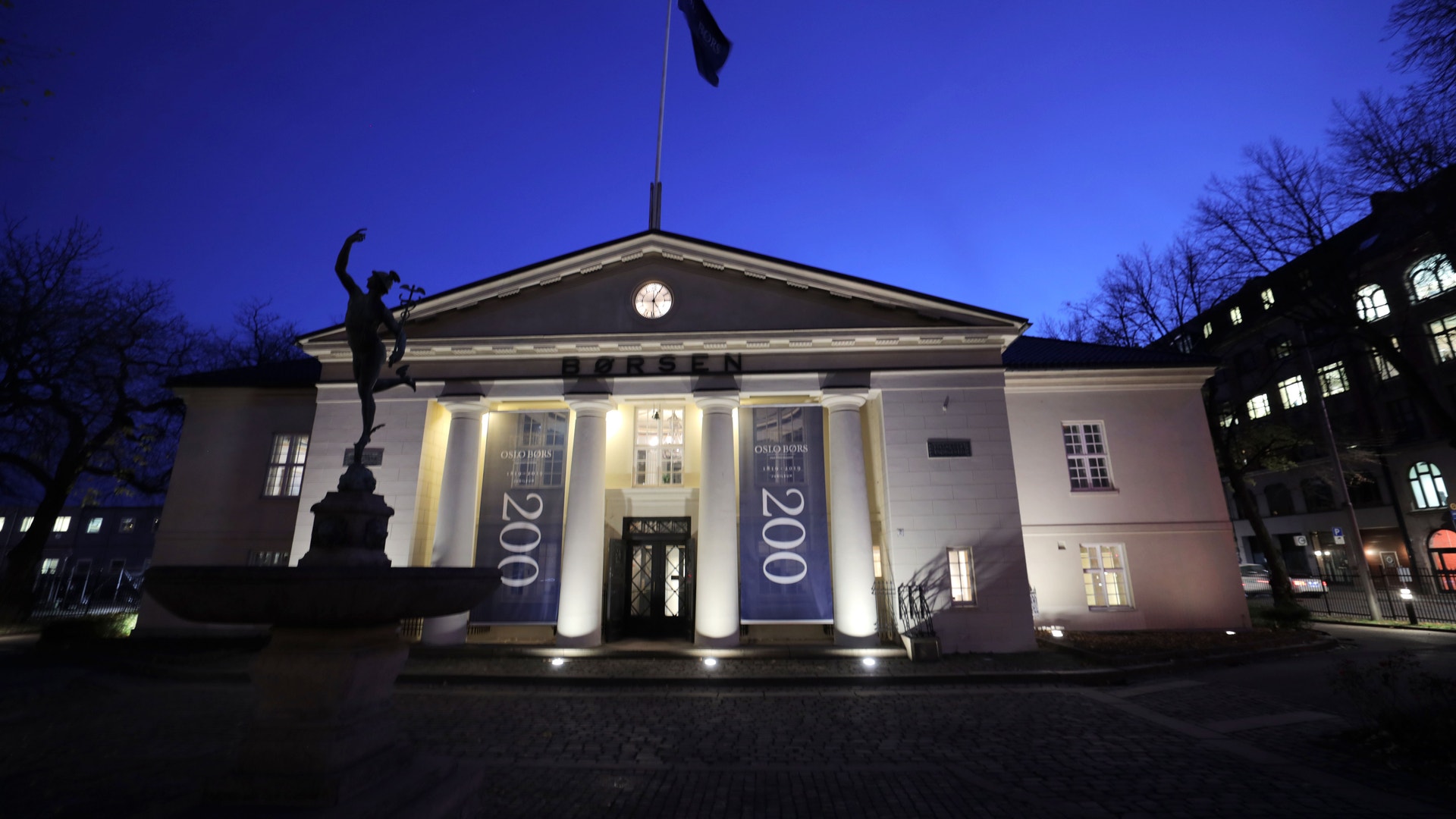 Oslobörsens hus.