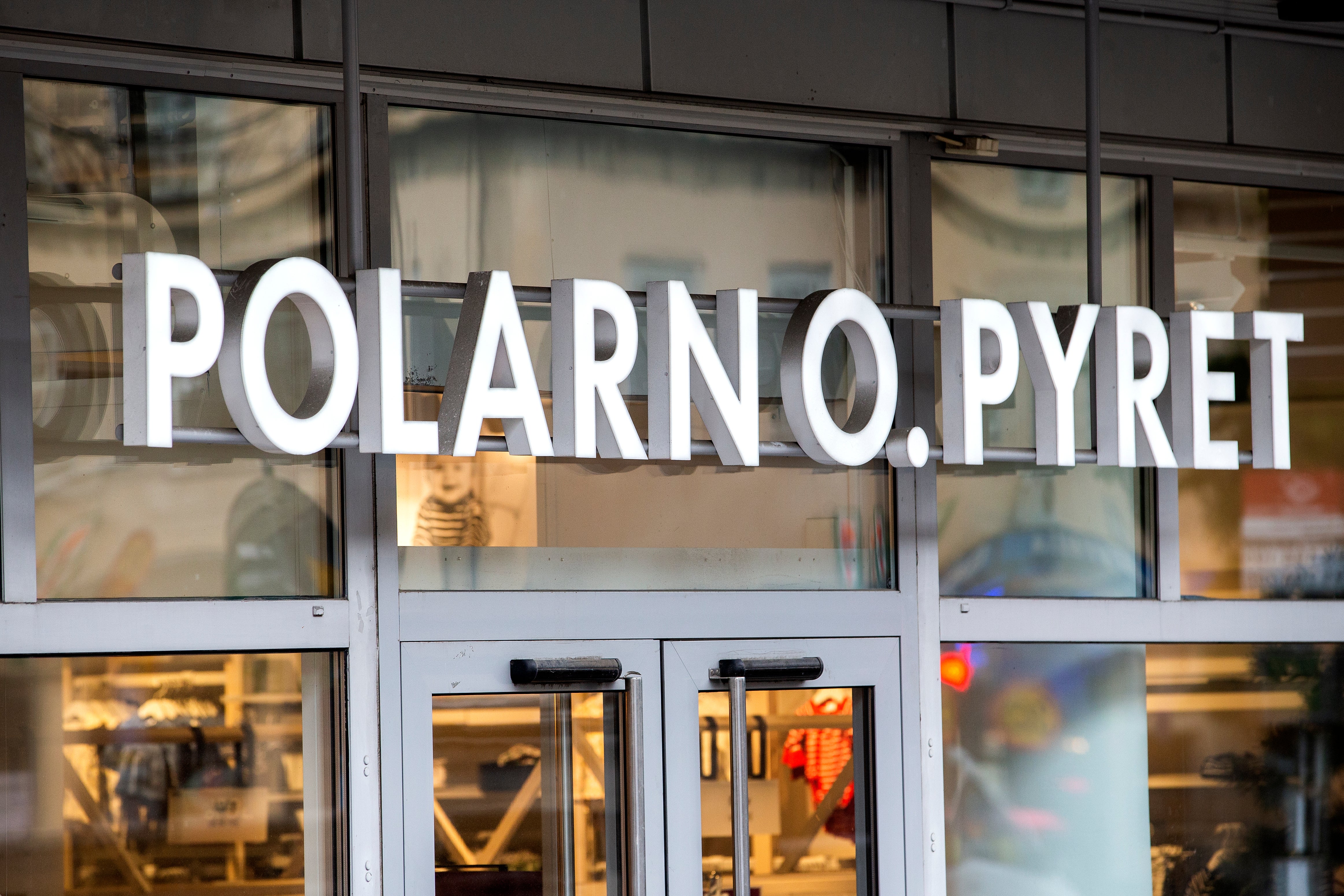 Exteriörbild på en Polarn O. Pyret-butik.