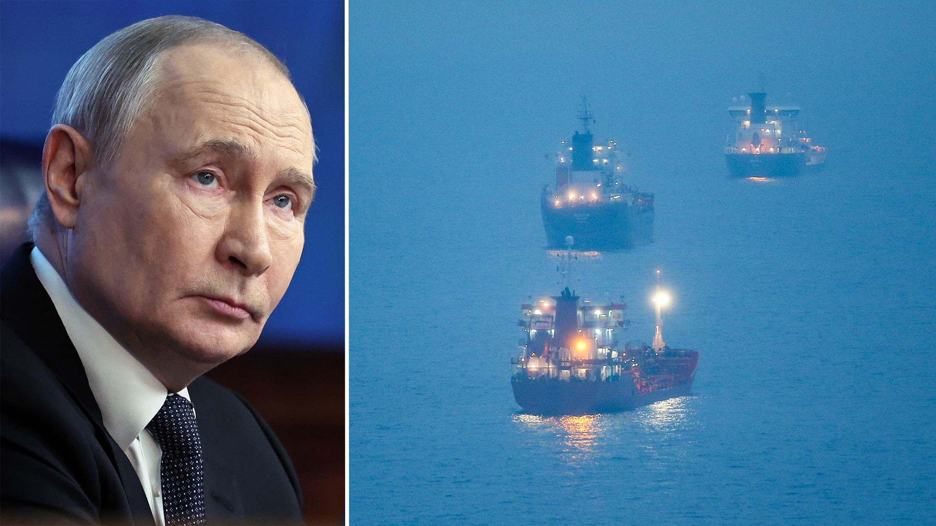 Vladimir Putin, oljetanker, Svarta havet. 
