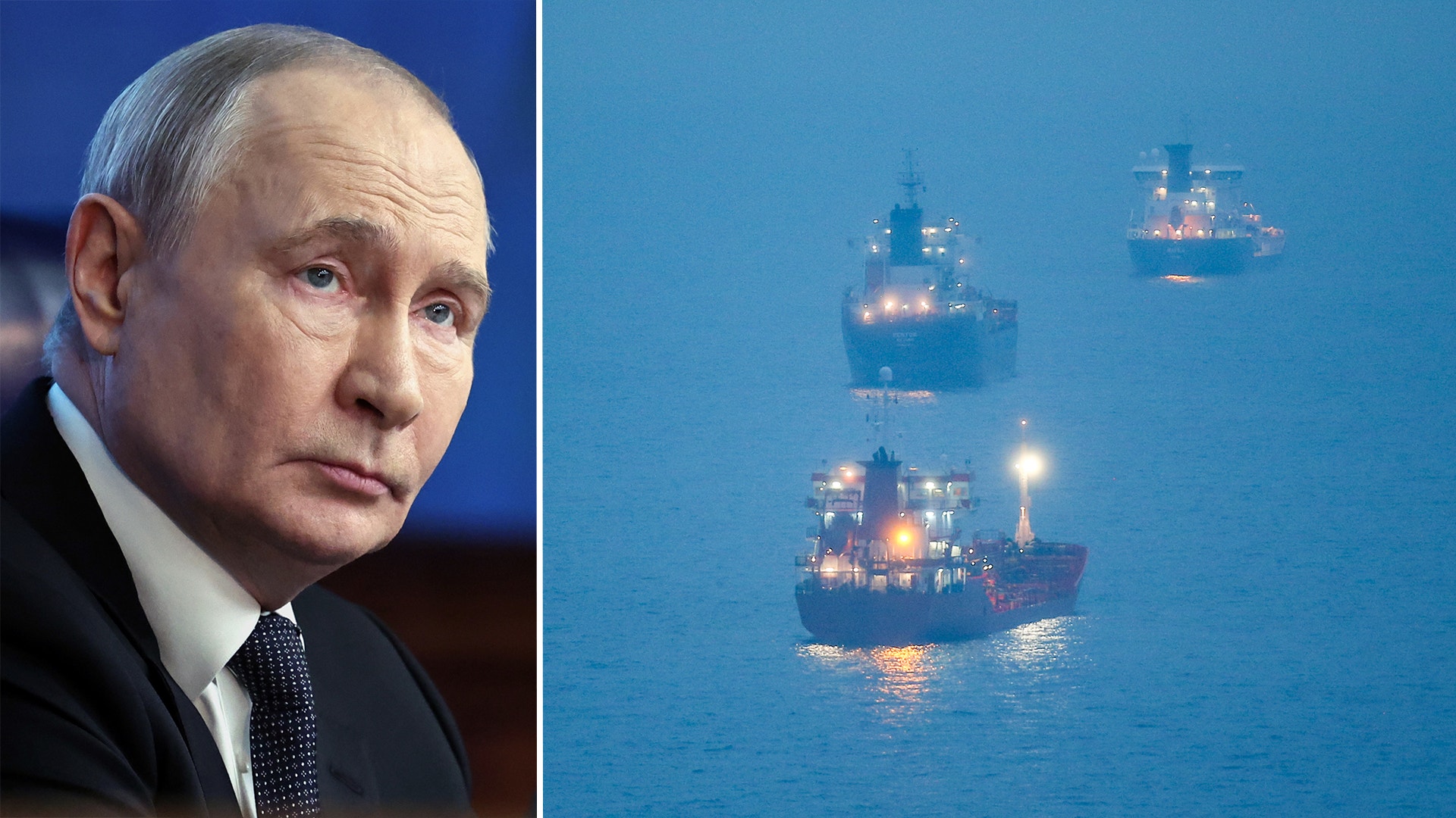 Vladimir Putin, oljetanker, Svarta havet.