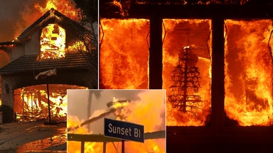 Bränderna i USA har nått Hollwood