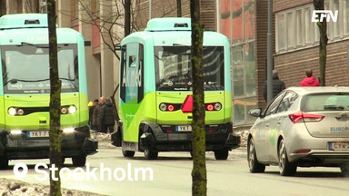 Självkörande bussar nu på svenska vägar