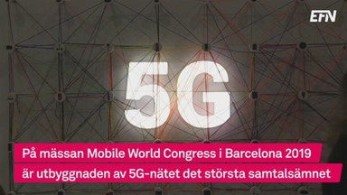 Brist på spektrum försenar 5G-utbyggnad