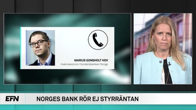 Därför lämnar Norge räntan oförändrad