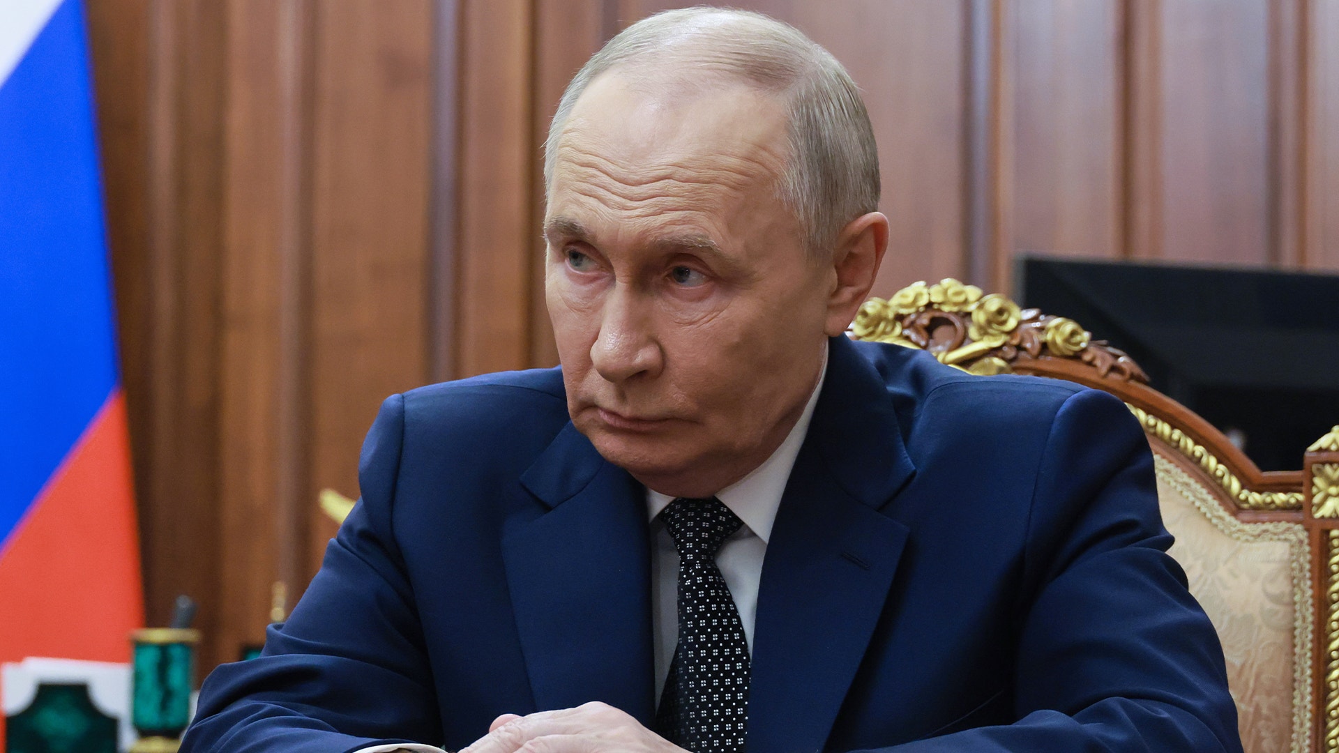 Rysslands president Vladimir Putin.