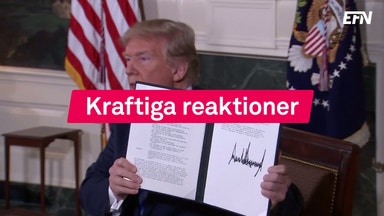 USA och EU oense om Iranavtalet