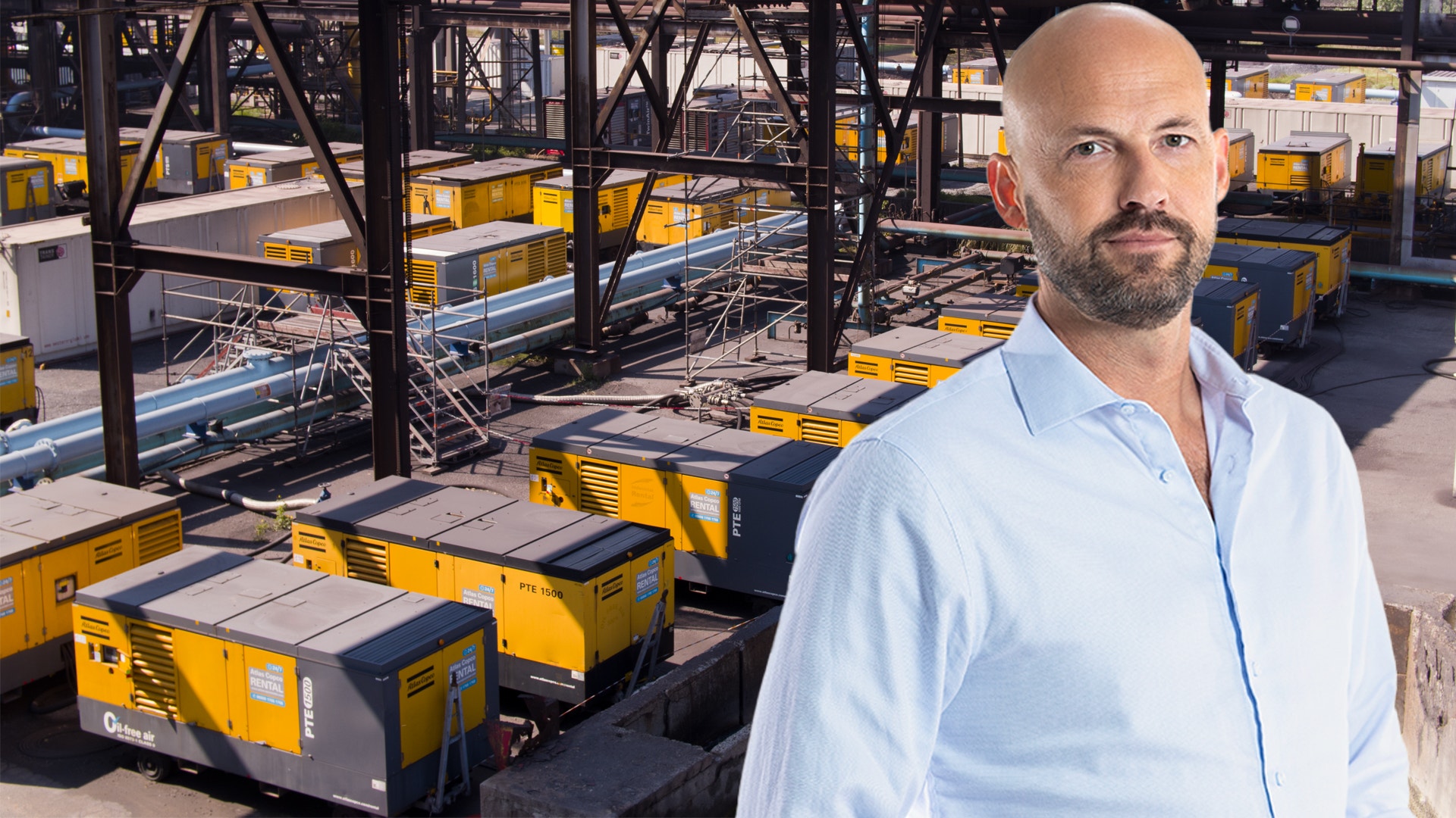 Martin Blomgren, Atlas Copco