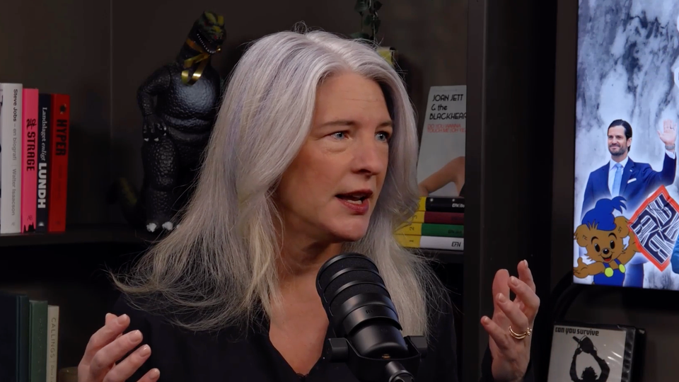 USA-poddens Sara Stenholm gästa Mammons rike.