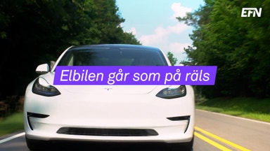 Elbilen går som en oljad blixt – men riskerar en tvärnit