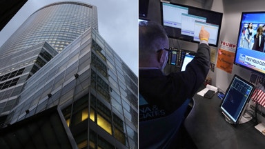 Brant uppåt på Wall Street: "Lättnadens suck"